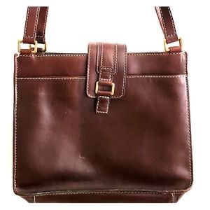 Fossil brand brown leather purse